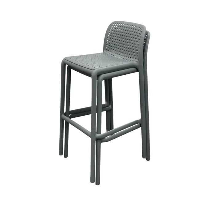Grey Stacking Bar Stools Grey Stacking Bar Stools