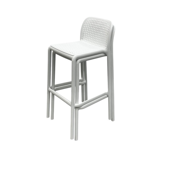 White Stacking Bar Stools White Stacking Bar Stools