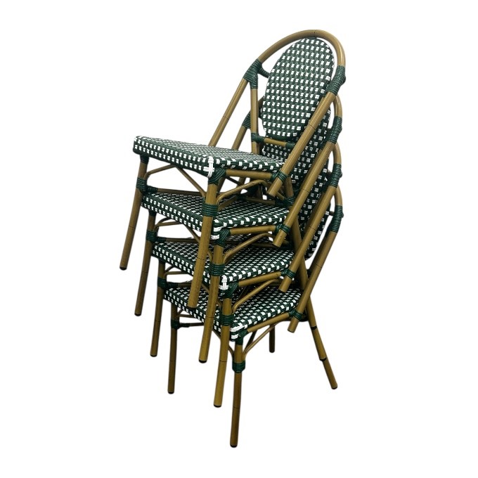 Green Paris Bistro Chairs