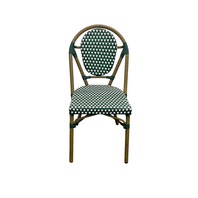 Green Paris Bistro Chairs Green Paris Bistro Chairs