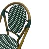 Green Paris Bistro Chairs Green Paris Bistro Chairs