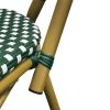 Green Paris Bistro Chairs Green Paris Bistro Chairs