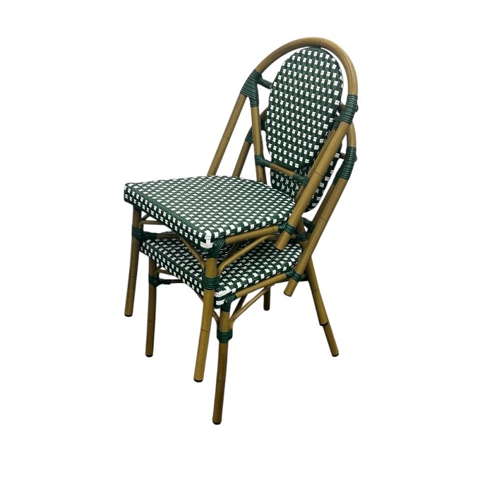 Green Paris Bistro Chairs Green Paris Bistro Chairs