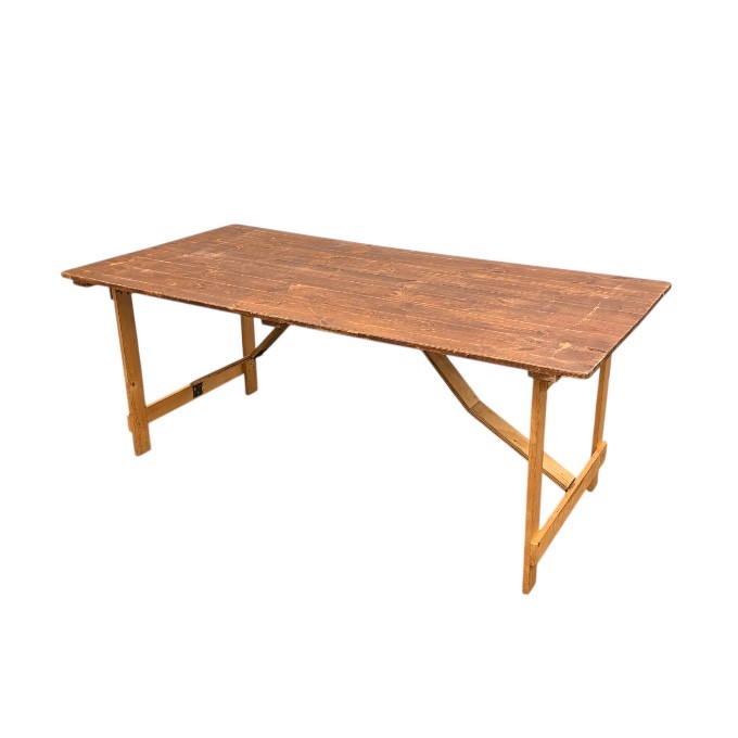 Wooden Rustic Trestle Table Wooden Rustic Trestle Table
