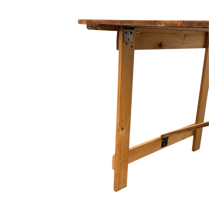 Wooden Rustic Trestle Table Wooden Rustic Trestle Table