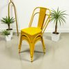 Yellow Metal Tolix Chairs Yellow Metal Tolix Chairs
