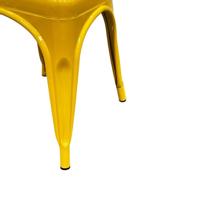 Yellow Metal Tolix Chairs