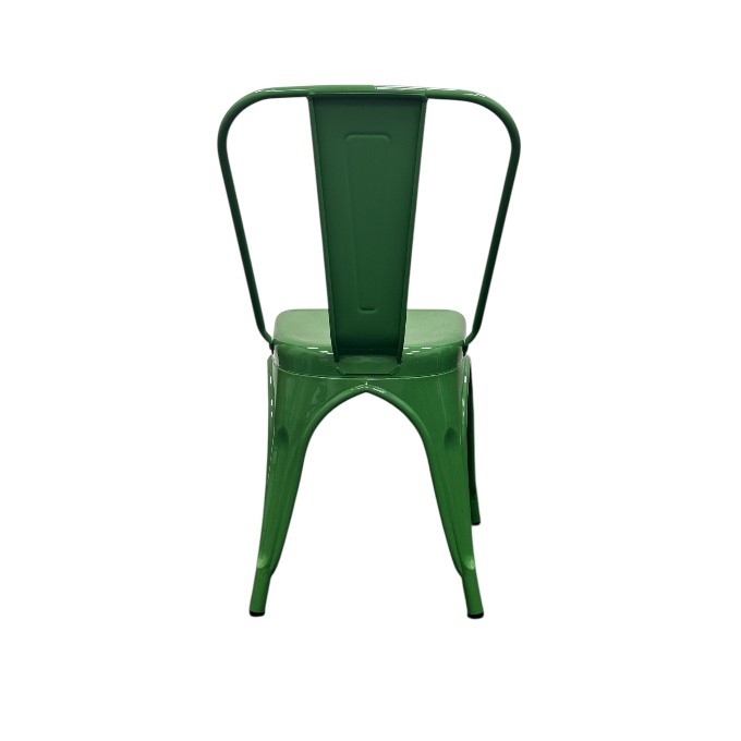 Green Metal Tolix Chairs Green Metal Tolix Chairs