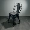 Matt Black Tolix Chairs Matt Black Tolix Chairs
