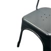 Matt Black Tolix Chairs Matt Black Tolix Chairs