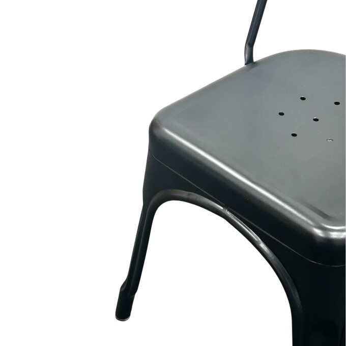 Matt Black Tolix Chairs