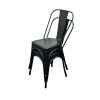 Matt Black Tolix Chairs Matt Black Tolix Chairs