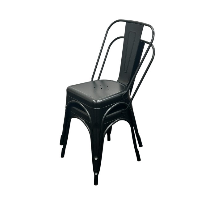 Matt Black Tolix Chairs