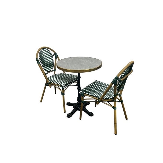 Green Paris Bistro Set Green Paris Bistro Set