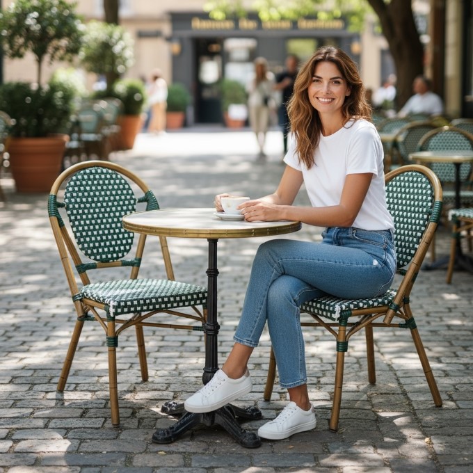 Green Paris Bistro Set Green Paris Bistro Set