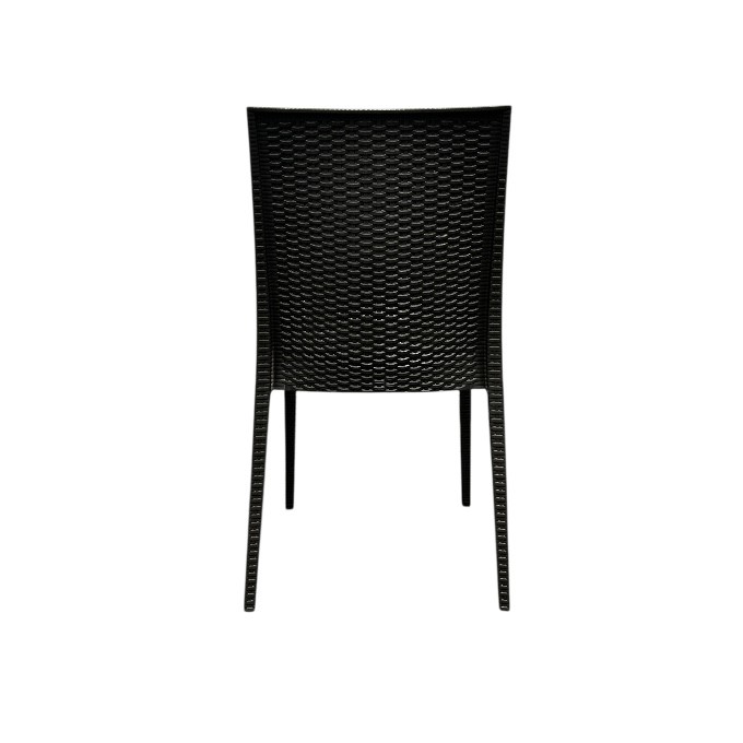Dark Brown Rattan Chair