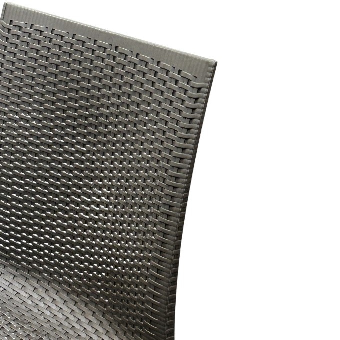 Dark Brown Rattan Chair