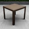 Brown Wicker Garden Table Brown Wicker Garden Table - BE Furniture Sales