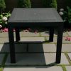 Black Rattan Garden Table Black Rattan Garden Table