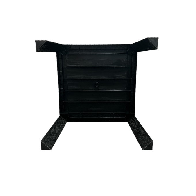Black Rattan Garden Table Black Rattan Garden Table