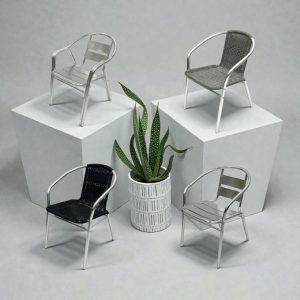 Aluminium Bistro Chairs