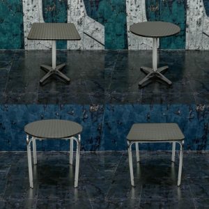 Aluminium Bistro Tables