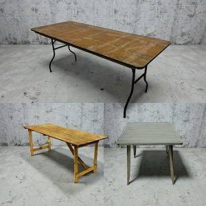 Ex Hire Clearance Tables