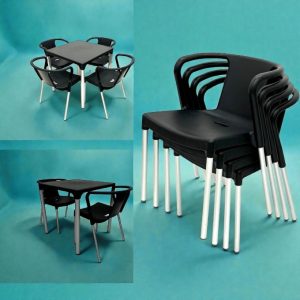 Plastic Cafe Furniture Sets