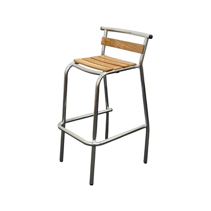 Ash Aluminium Stacking Bar Stools Ash Aluminium Stacking Bar Stools