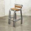 Ash Aluminium Stacking Bar Stools Ash Aluminium Stacking Bar Stools