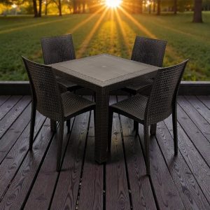 Plastic Garden Furniture Sets