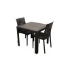Black Wicker Garden Furniture Set Black Wicker Garden Furniture Set