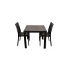 Black Wicker Garden Furniture Set Black Wicker Garden Furniture Set