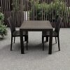 Black Wicker Garden Furniture Set Black Wicker Garden Furniture Set