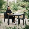 Black Wicker Garden Furniture Set Black Wicker Garden Furniture Set