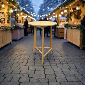 Vienna Wooden High Table