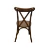 Dark Cross Back Wooden Chairs Dark Cross Back Wooden Chairs