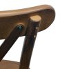 Dark Cross Back Wooden Chairs Dark Cross Back Wooden Chairs