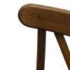 Dark Cross Back Wooden Chairs Dark Cross Back Wooden Chairs