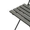 Sabbath Black 3-Piece Bistro Set Sabbath Black 3-Piece Bistro Set
