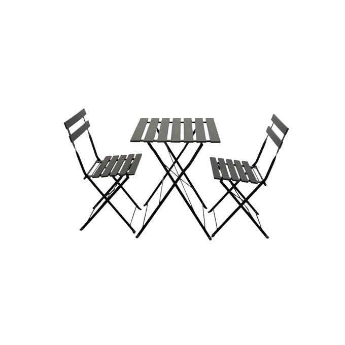 Sabbath Black 3-Piece Bistro Set Sabbath Black 3-Piece Bistro Set