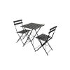 Sabbath Black 3-Piece Bistro Set Sabbath Black 3-Piece Bistro Set