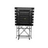 Sabbath Black 3-Piece Bistro Set Sabbath Black 3-Piece Bistro Set