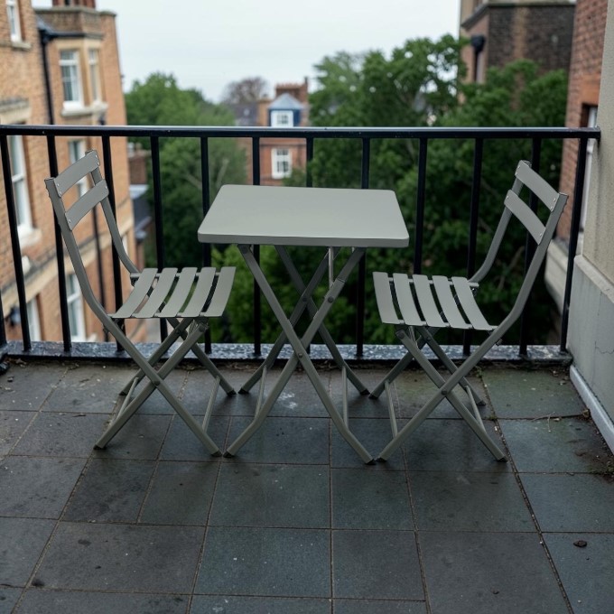 Sienna 3-Piece Folding Bistro Set Sienna 3-Piece Folding Bistro Set