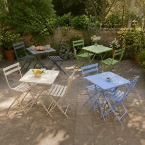 Sienna 3-Piece Folding Bistro Set - BE Furniture Sales