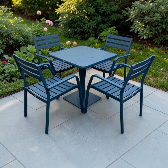 Solana Bistro Range Furniture Sets - Neptune Blue Solana Bistro Range Furniture Sets - Neptune Blue