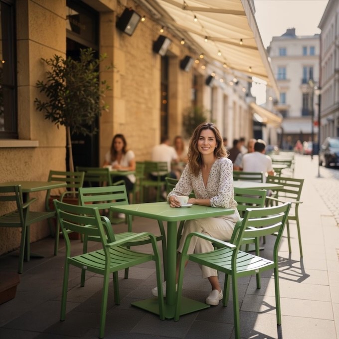 Solana Bistro Range Furniture Sets - Fern Green Solana Bistro Range Furniture Sets - Fern Green