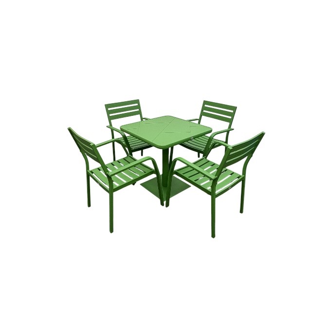 Solana Bistro Range Furniture Sets - Fern Green Solana Bistro Range Furniture Sets - Fern Green
