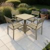 Solana Bistro Set - Dune Khaki Solana Bistro Set - Dune Khaki