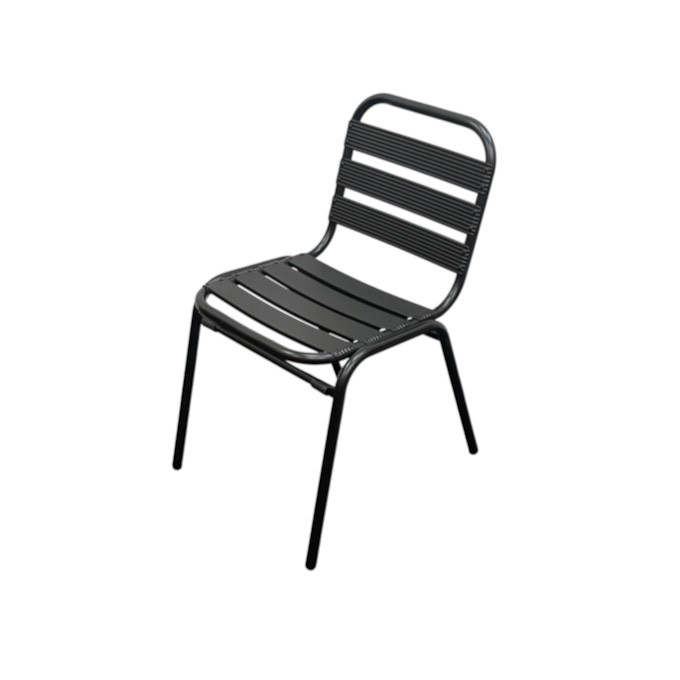 Metal Stacking Bistro Chair